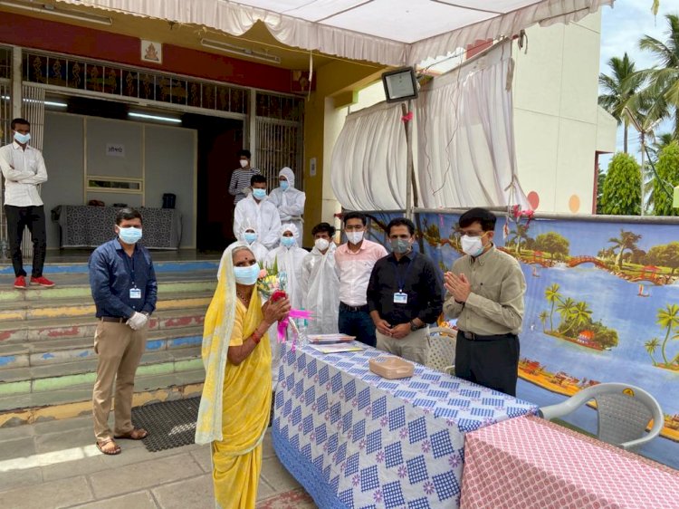 शिवप्रहार न्यूज -18 ते 23 दरम्यान स्कोर असलेले ज्येष्ठ नागरिक श्रीरामपुरातील विघ्नहर्ता कोवीड सेंटरमध्ये डॉ.गाडे यांच्या उपचाराखाली झाले कोरनामुक्त...