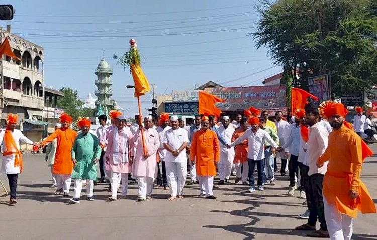 शिवप्रहार न्यूज- श्रीरामपुरात गुढीपाडव्यानिमीत्त भव्य शोभा यात्रा; हिंदू नववर्षाचे जल्लोषात स्वागत...