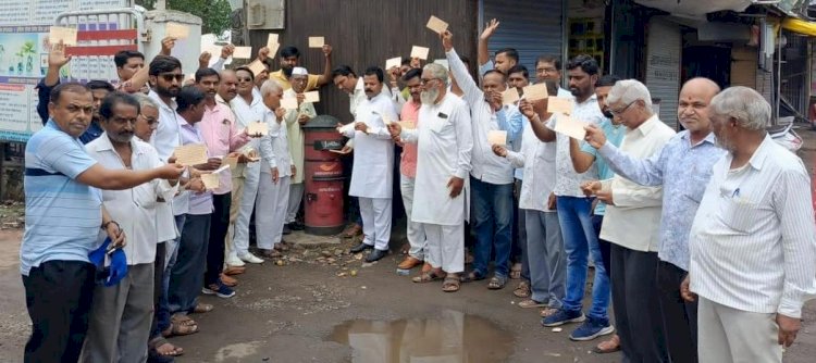 शिवप्रहार न्युज - श्रीरामपूर जिल्हा करावा या मागणीसाठी मुख्यमंत्र्यांना १००० पत्र पाठवले...