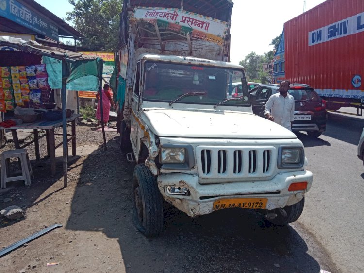 शिवप्रहार न्युज -  पिकअपच्या धडके ०२ तरुण जागीच ठार...