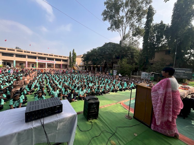 शिवप्रहार न्युज -  पालकांनी मुलांप्रती मित्रत्वाचे नाते जपावे-प्रधान जिल्हा सत्र न्यायाधीश अंजू शेंडे...