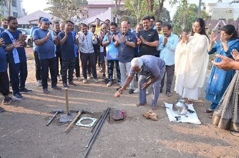 शिवप्रहार न्युज -  थत्ते मैदान परिसरात बसणार ०४ सोलर हायमास्ट दिवे…